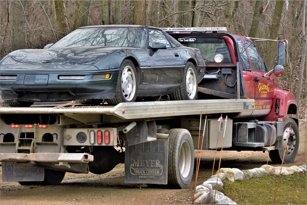 corvette, broken, needs repair